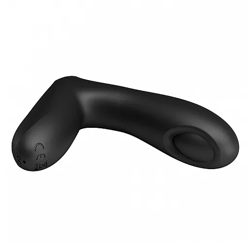 Массажёр простаты Baile "Archenemy" с 12 режимами пульсации подвижной мембраны, IPX6, USB - 12,1 см.