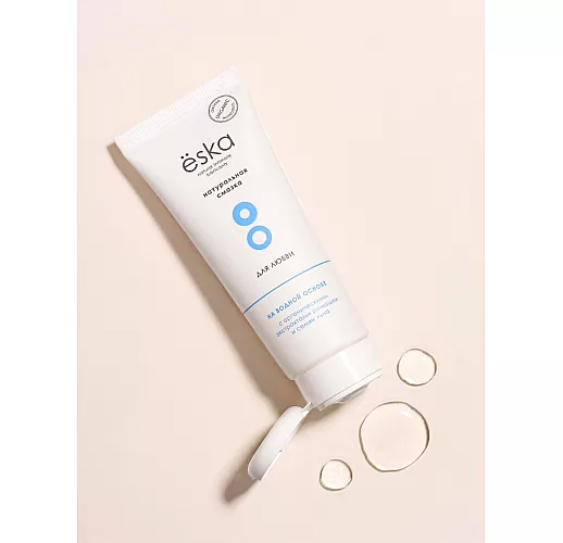 Натуральный лубрикант на водной основе Ёska с экстрактами ромашки, семян льна и алоэ вера - 75 мл.