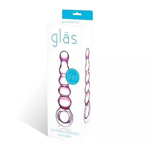 Анальный розовый жезл Quintessence Anal Slider - 18 см.