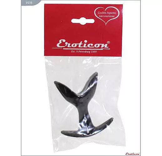 Анальная растягивающая пробка для ношения - 8,5 см.