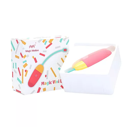 Виброяйцо Magic Motion "Vini Lite" с 20 режимами вибрации, IPX6, USB