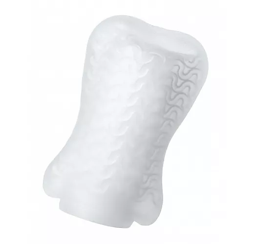 Белый мастурбатор A-Toys Pocket Wavy