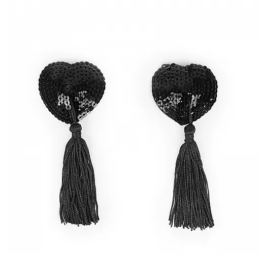 Черные пэстисы Notabu "Sexy Nipple Tassels" для эротического образа вас и вашей груди