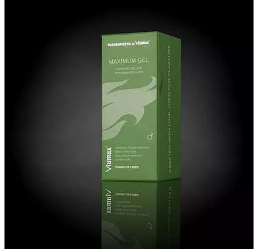Возбуждающий и увеличивающий размеры гель для мужчин Viamax Maximum Gel - 50 мл.