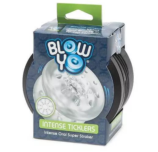 Мастурбатор с шишечками BlowYo Intense Ticklers Textured Blowjob Stroker