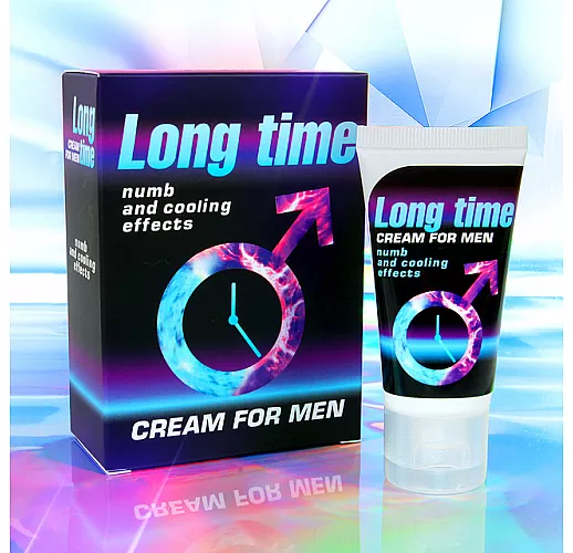 Пролонгирующий крем для мужчин "Long Time" с современным эффективным активом в составе - 25 гр.