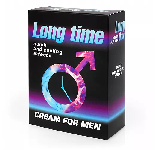 Пролонгирующий крем для мужчин "Long Time" с современным эффективным активом в составе - 25 гр.