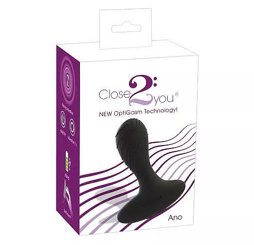 Анальная вибровтулка Ano - 10,5 см.