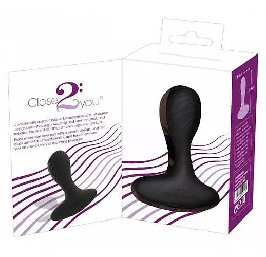 Анальная вибровтулка Ano - 10,5 см.