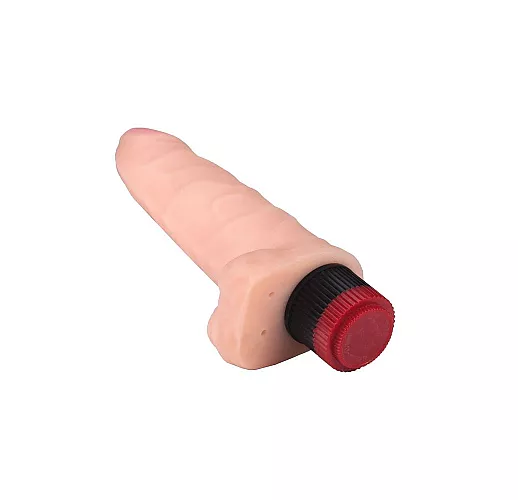 Реалистичный вибратор из киберкожи "NeoSkin" с регулировкой мощности - 20,2 см.