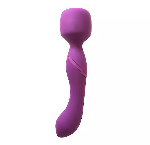 Двусторонний массажер Lola "Heating Wand" 2x10 режимов вибрации, нагрев до 42°C, IPX7, USB - 22 см.