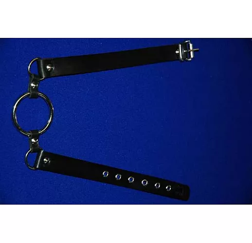 Чёрный расширитель для рта "Попробуй укуси"