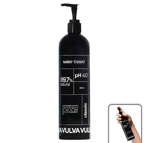 Большой универсальный гель-лубрикант Lovix "Vulva Classic Gel" на водной основе - 500 мл.