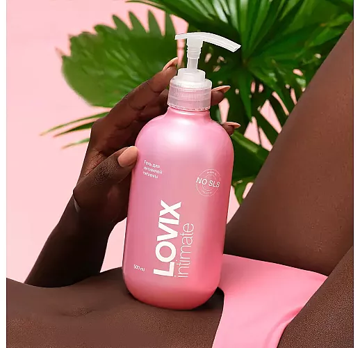 Большой увлажняющий гель-лубрикант Lovix "Intimate Gel" с ароматом дикорастущей розы - 500 мл.