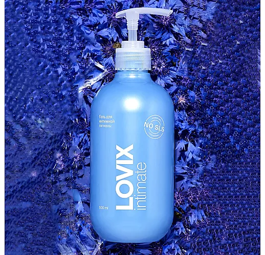 Большой увлажняющий гель-лубрикант Lovix "Fresh Gel" с ароматом перечной мяты - 500 мл.