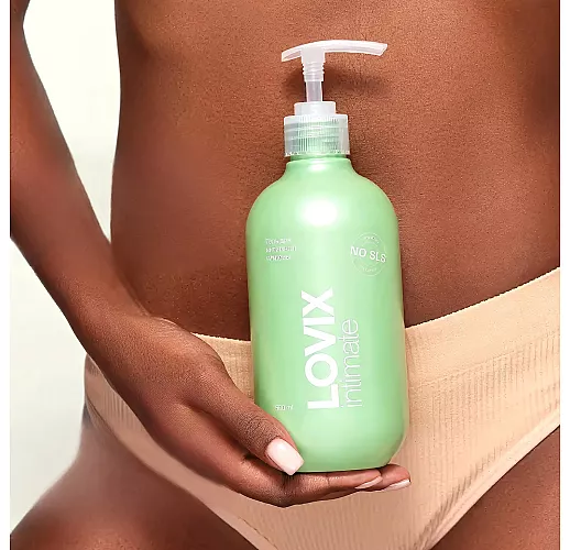 Большой увлажняющий гель-лубрикант Lovix "Delicate Gel" с ароматом скошенной травы - 500 мл.