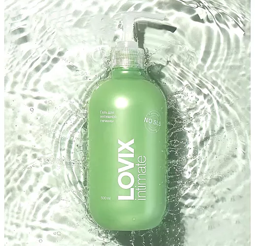 Большой увлажняющий гель-лубрикант Lovix "Delicate Gel" с ароматом скошенной травы - 500 мл.