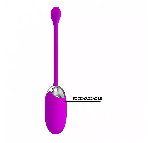 Лиловое виброяйцо Brook с 12 режимами вибрации