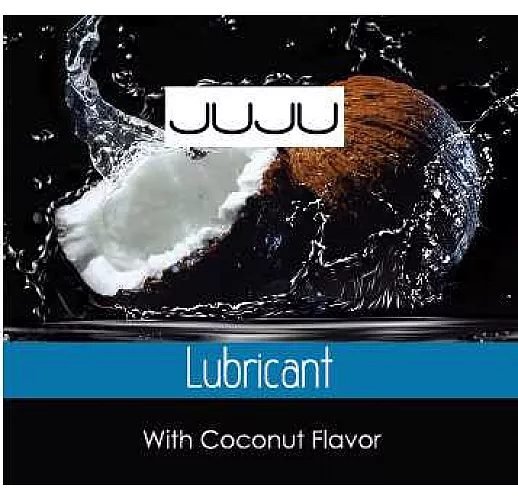 Пробник съедобного лубриканта JUJU с ароматом кокоса - 3 мл.