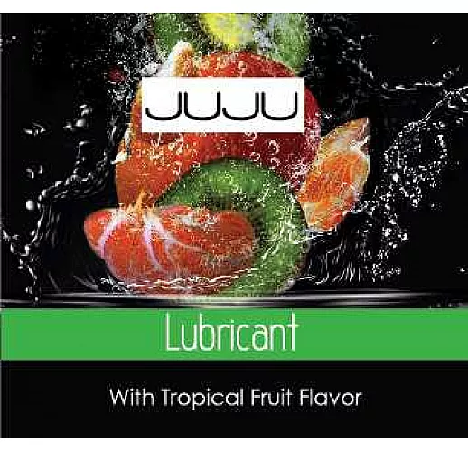 Пробник съедобного лубриканта JUJU с ароматом тропический фруктов - 3 мл.