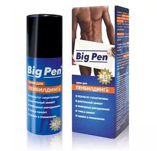 Крем Big Pen для увеличения полового члена - 20 гр.