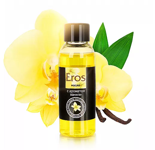 Массажное масло Eros Sweet с пряным, сладковатым и даже слегка ликерным ароматом ванили - 50 мл.