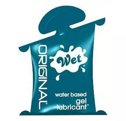 Гель-лубрикант на водной основе Wet Original - 10 мл.