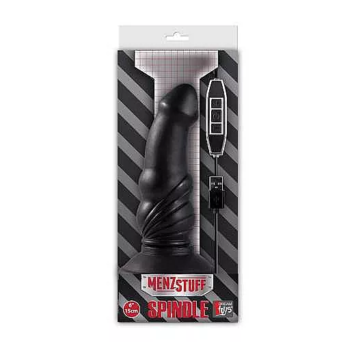 Анальная вибропробка MENZSTUFF SPINDLE 10FUNCTION BUTT PLUG