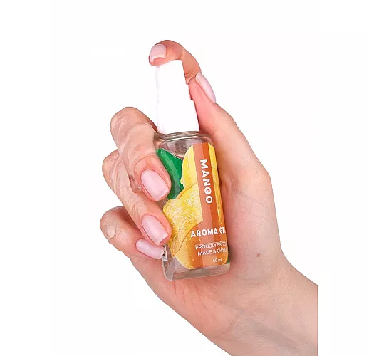 Оральный гель-смазка Egzo Aroma "Mango" с ароматом манго - 50 мл.