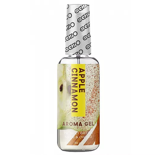 Интимный лубрикант EGZO AROMA с ароматом яблока и корицы - 50 мл.