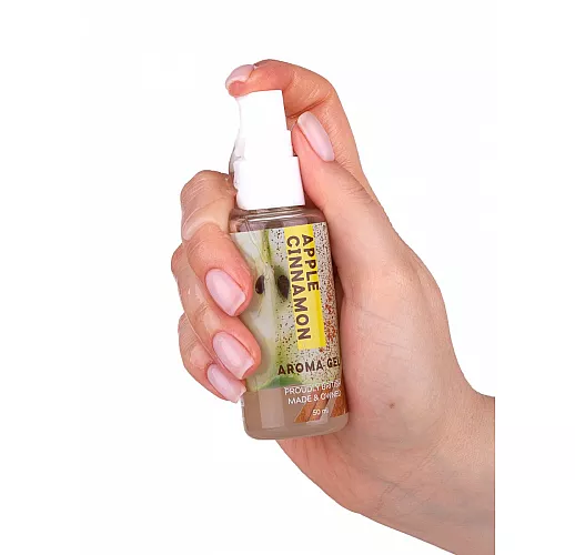 Интимный лубрикант EGZO AROMA с ароматом яблока и корицы - 50 мл.