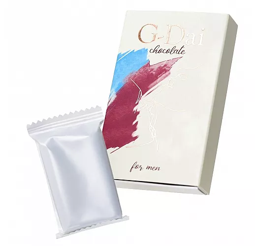 Возбуждающий шоколад для мужчин "G-Dai" Man с пролонгирующим действием афродизиаков (15 гр.)