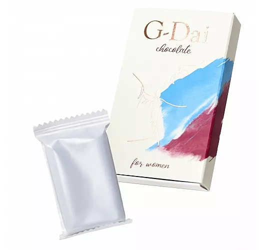 Возбуждающий шоколад для женщин "G-Dai" for Woman с пролонгирующим действием афродизиаков (15 гр.)