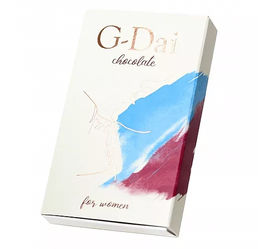 Возбуждающий шоколад для женщин "G-Dai" for Woman с пролонгирующим действием афродизиаков (15 гр.)