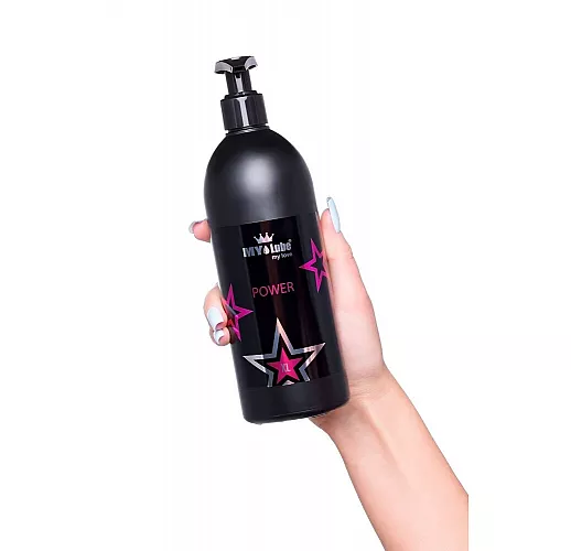 Возбуждающая гель-смазка на водной основе MyLube "Power XL" с эффектом усиления эрекции - 500 мл.