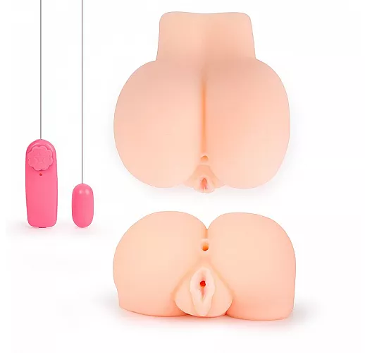 Попка Shequ "Emily Small Ass" с двумя любовными входами и мультискоростной вибрацией