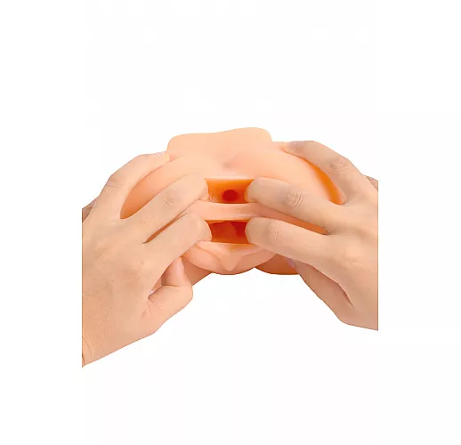 Попка Shequ "Emily Small Ass" с двумя любовными входами и мультискоростной вибрацией