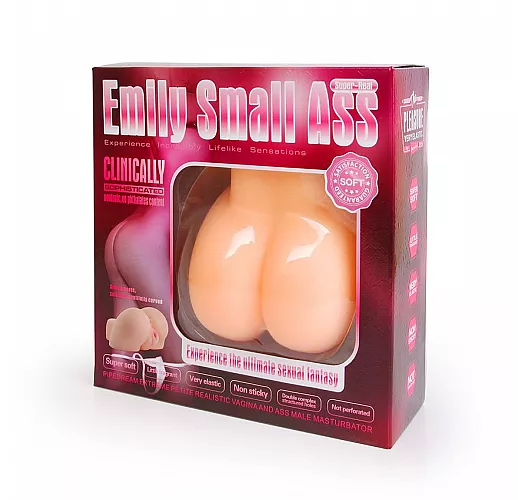 Попка Shequ "Emily Small Ass" с двумя любовными входами и мультискоростной вибрацией