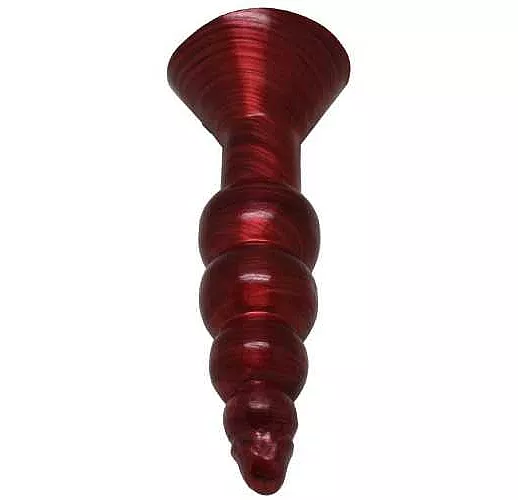 Бордовая анальная ёлочка - 17 см.