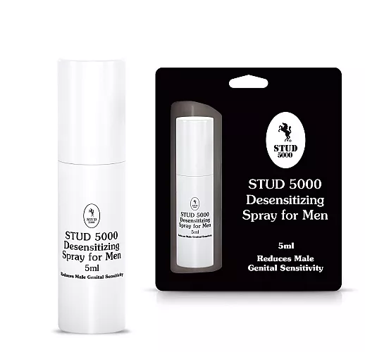 Спрей-пролонгатор STUD 5000 "Desensitizing Spray for Men" для продолжительного полового акта - 5 мл.