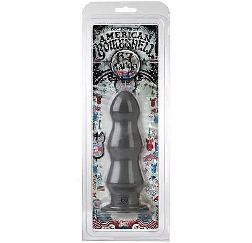 Анальная пробка B-7 Tango Gun Metal - 17,8 см.