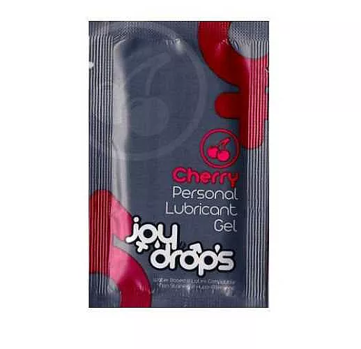 Пробник смазки на водной основе JoyDrops Cherry - 5 мл. Пробник смазки на водной основе JoyDrops Cherry - 5 мл.