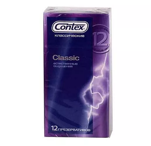 Презервативы CONTEX Classic - 12 шт.