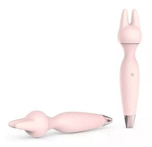 Хай-тек вибромассажёр-газель со съёмной насадкой Gazella - 21,8 см.