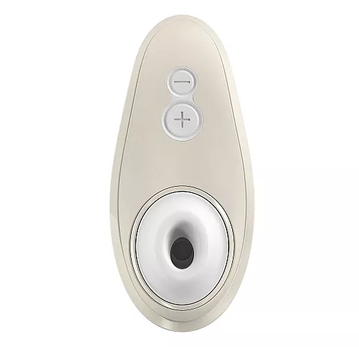 Кремовый бесконтактный клиторальный стимулятор Womanizer Liberty