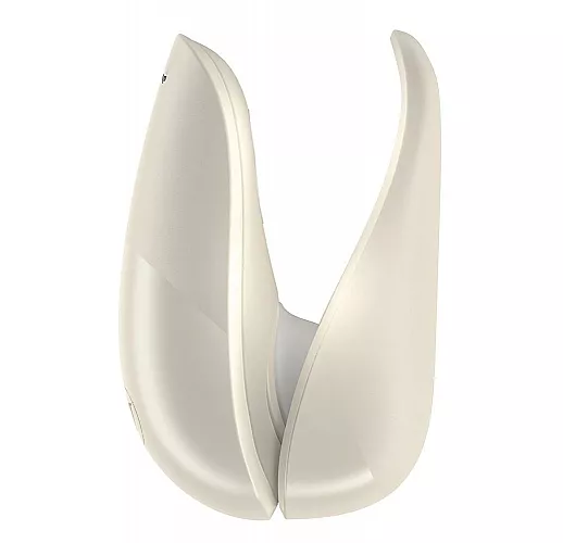 Кремовый бесконтактный клиторальный стимулятор Womanizer Liberty