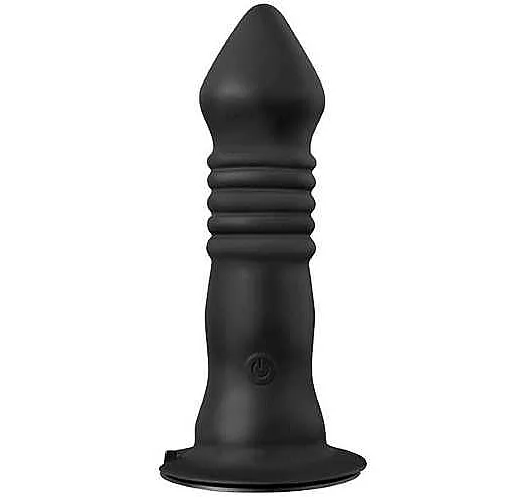 Анальная пробка с вибрацией MENZSTUFF VIBRATING BUTT PLUG 7INCH - 18 см.
