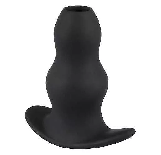 Анальная пробка-туннель с волнообразным рельефом Tunnel Plug