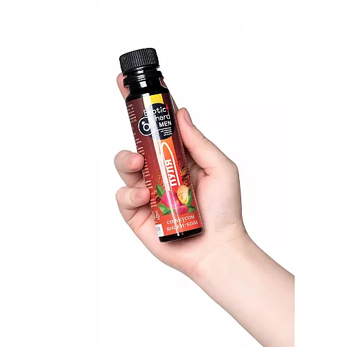 Биостимулирующий концентрат для мужчин Erotic hard "Пуля" со вкусом виски и колы - 100 мл.