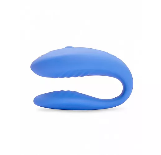 Голубой вибромассажер для пар We-Vibe Match